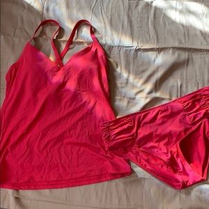 Red tankini by Skye